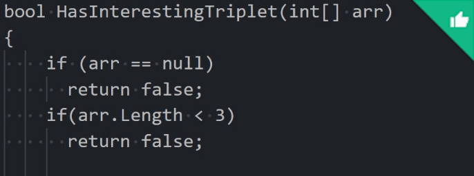 Triplet Array