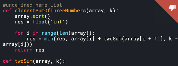 Closest Three Sum