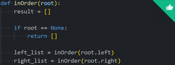 Inorder Traversal