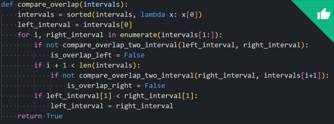 Overlapping Intervals