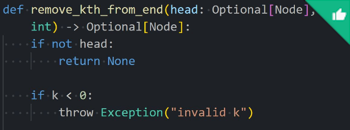Remove Nth Node From End of List