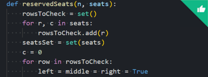 Seat Allocation