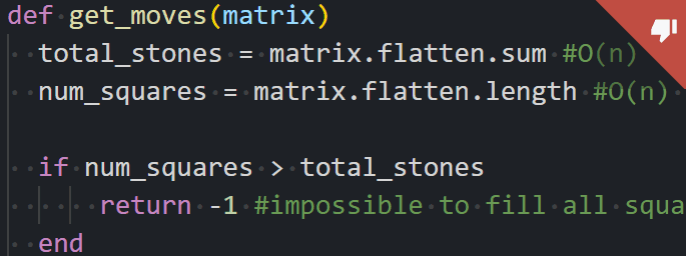 Move Stones Over Grid