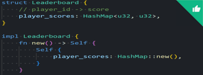 Design a leaderboard