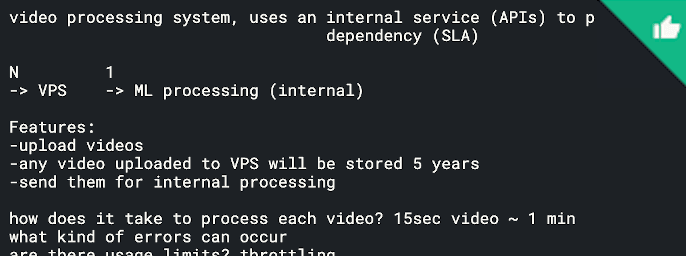 Video upload API