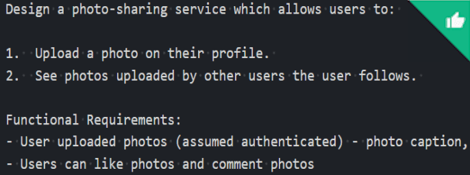 Photo Sharing Service